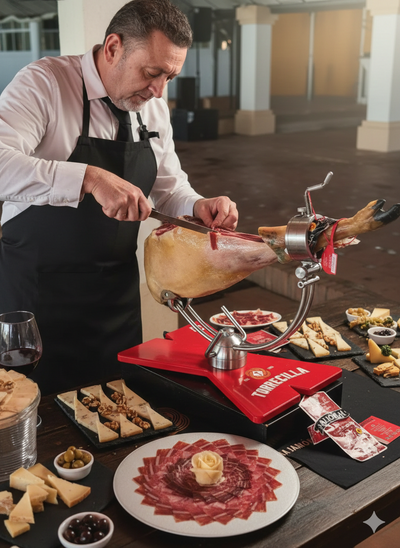 Cuándo contratar un cortador de jamón profesional para tu evento en San Fernando