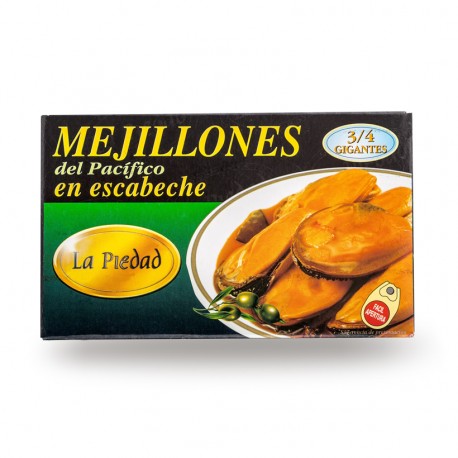 Mejillón La Piedad 3-4 Piezas